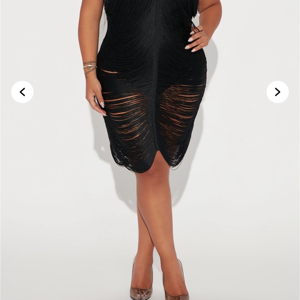Fashion Nova Black Mini Dress